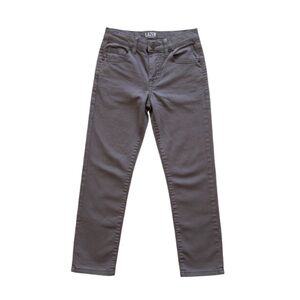 Boys Lazer Slim Straight Gray Pants Size 7